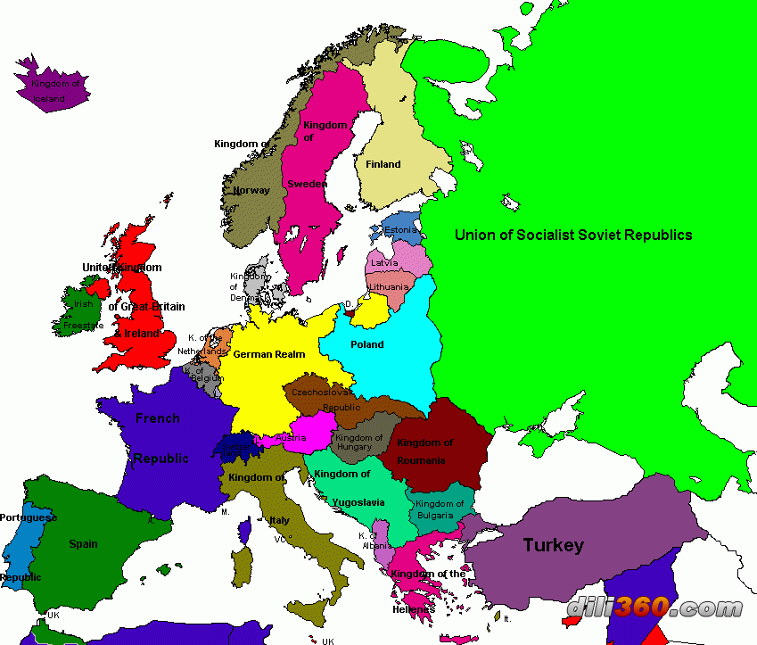欧洲历史地图图片