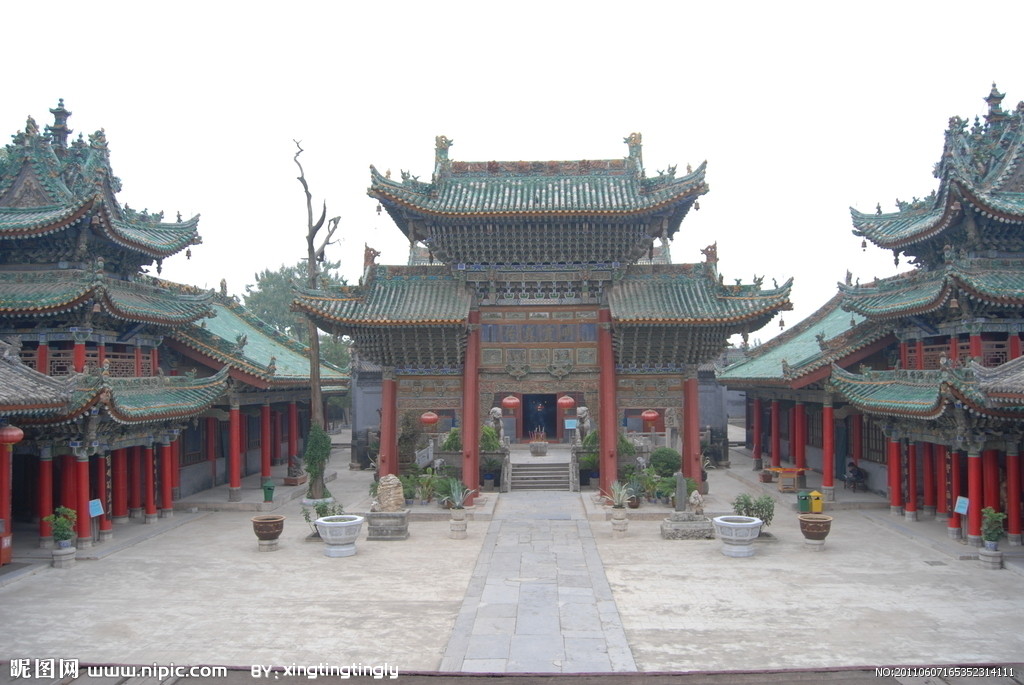 三原城隍庙位于陕西三原县东渠岸街中部,与龙桥中学相邻,总建筑面积图片