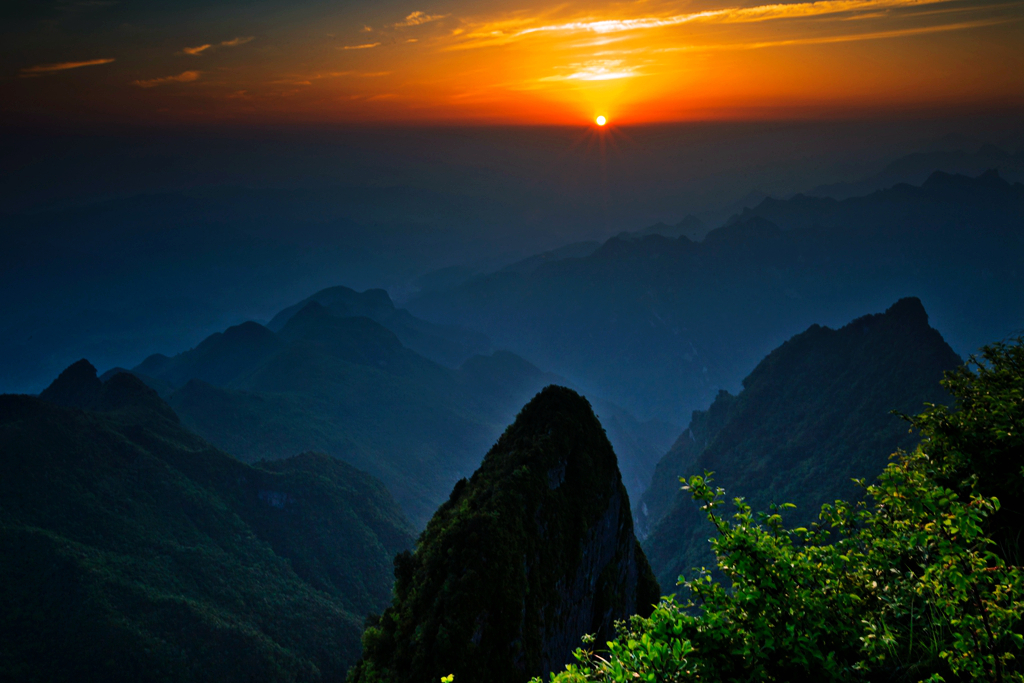 印象八台山……-八台山风景区地处四川万源八台乡的